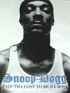SNOOP DOGGY DOGG 2 POSTERS PAID THA COST & XXL (RAP)  
