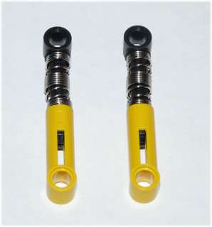 LEGO Technic Mindstorms NXT stiff yellow shock absorbers, QTY 2  