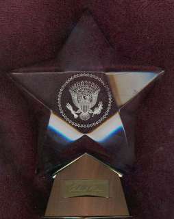   plaque reading With Deep Appreciation Richard Nixon November 1972