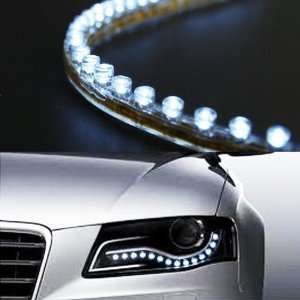 Daytime Running Lights Side Glow Switchback LED Strip Lights For Audi 