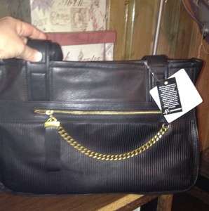 Makowsky Handbag Mackenzie Tote Black Purse Nwt, $318 Black  