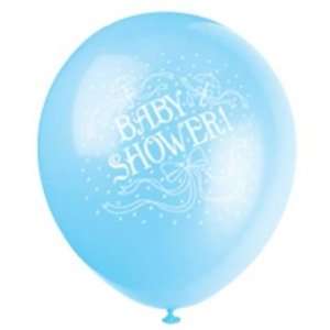  Baby Shower 12 Blue Latex Balloons 