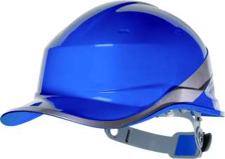 Baseball Diamond V   Construction Hard Hat Blue