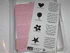 Stampin Up Mini Messages Stamp Set NEW UM Thank you