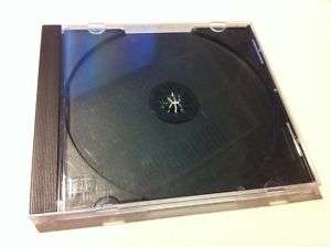 CD DVD JEWEL CASE STANDARD BLACK TRAY  
