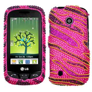 BLING Diamante Hard SnapOn Cover Case for LG COSMOS TOUCH VN270 Rocker 