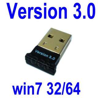 Version 3.0 USB Bluetooth Dongle Adapter for Win7 64