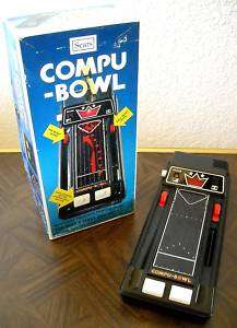 COMPU BOWL hand held electronic bowling game 1978  