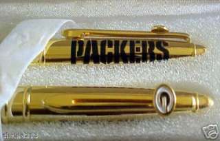 Set of 2 Green Bay Packers Executive Pens Gift Box NICE  