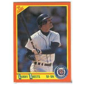 1990 Score Rookie and Traded 65T Larry Sheets Detroit Tigers(Baseball 