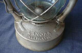 Vintage Lanora Australia Kerosene Lantern / Lamp, Clean  