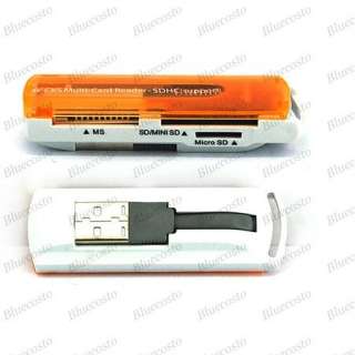 All in1 USB 2.0 Memory Card Reader SDHC SD MMC TF MS M2  