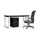   Home Office Furniture, 3 piece Set (Desk, Chair and File Cabinet