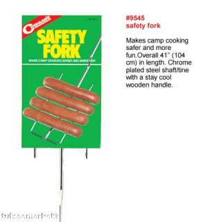 Coghlans Camping Camp Fire Safety Cooking Fork  Hot Dog  