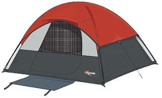   Dome Sleeps 4 Person Camping Tent Fiberglass Frame 047297642599  