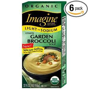 Imagine Soup Broccoli Soup, 32 Ounce (Pack of6)  Grocery 