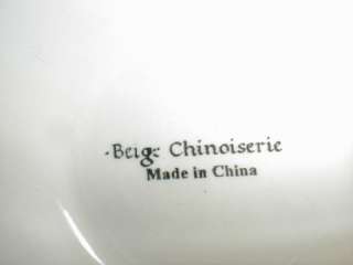   CHINOISERIE Pedestal FOOTED Mugs~S/2~COFFEE~Latte~TEA~NEW  
