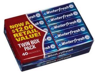   Winter Fresh WinterFresh Chewing Gum 200 Pieces   