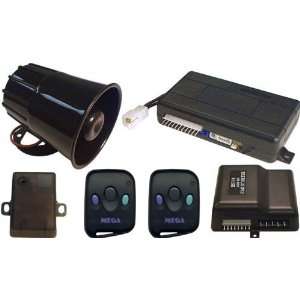 Megalarm   MEGA 3000RS   4 Channel Car Alarm Security System With 5 