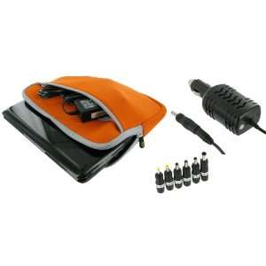   12v Car Charger (Invisible Zipper Dual Pocket   Orange) Electronics