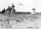 Harbor Springs Point Beach Lighthouse Shoreline MI 1908