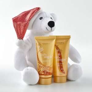   Vanilla Sugar Shower Gel and Body Lotion Teddy Bear Gift Set: Beauty