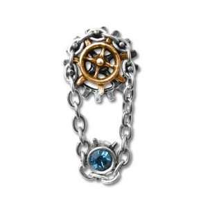  Chain Gear Alchemy Gothic Earring Jewelry