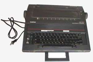 Vtg Brother Electronic Correction Typewriter AX 22  