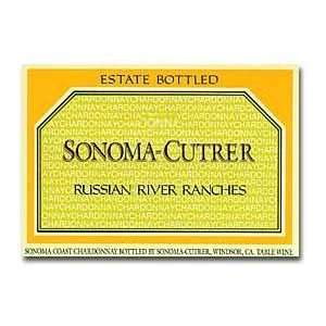  Sonoma cutrer Chardonnay Russian River Ranches 2010 750ML 