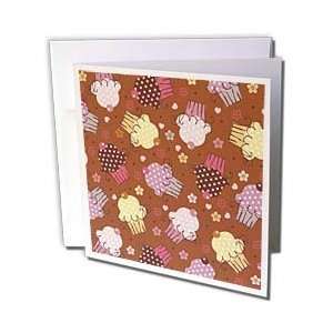 TNMGraphics Food and Drink   Chocolate Cupcake Design   Greeting Cards 