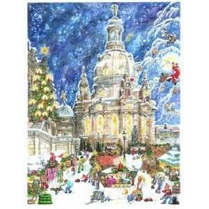    Dresden Church Frauenkirche German Advent Calendar