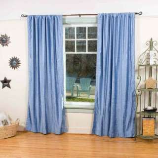 Caribbean Blue Velvet Curtains / Drapes / Panels   Custom made