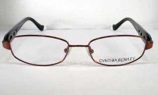 Cynthia Rowley Eyeglasses Women Frames 386 Brown designer Ladies 