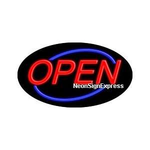  Open Closed Flashing Neon Sign 