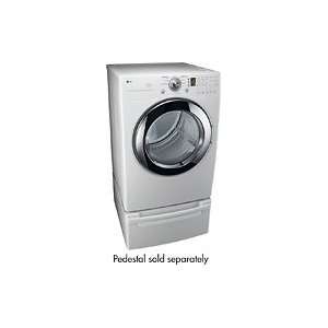   LG 73 Cu Ft 7 Cycle Extra Large Capacity Gas Dryer   White Appliances