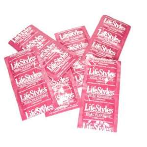   Dual Pleasure Premium Lifestyles Latex Condoms Lubricated 108 condoms