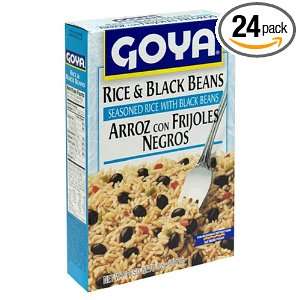 Goya Rice & Black Beans, 8 Ounce Boxes (Pack of 24)  