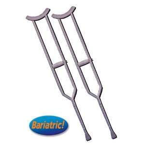  Crutches Steel H/D Bariatric Adult (Pair) Health 