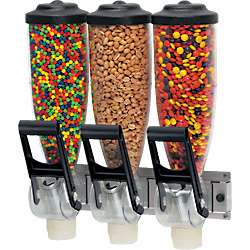 Dry Food Dispenser   2 Liter   Triple Hopper   Topping 845033055432 