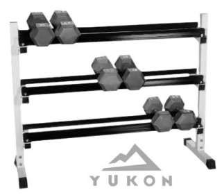 Yukon 3 Tier Dumbbell Weight Storage Rack DBR 151  