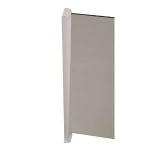 Panoramic Deck Post Aluminum 36 High Rounded Wall Mount Post for 3/8 