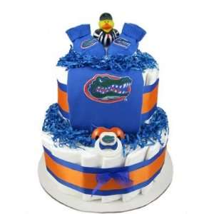  University of Florida Collegiate Diaper Cake Two Tiers New 