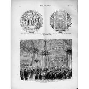   1874 Wedding Duke Edinburgh Czar Alexander Hall Medal