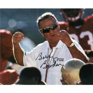 Bobby Bowden Autographed Florida State FSU Seminoles (Gatorade Dunk 