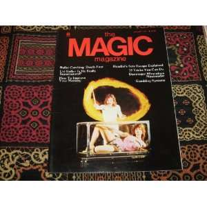  The Magic Magazine (Uri Geller , Doug Henning , Houdini 