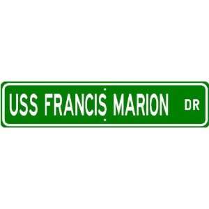  USS FRANCIS MARION Street Sign   Navy: Sports & Outdoors