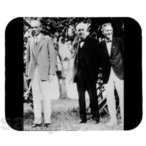   Ford, Thomas Edison, & Harvey Firestone Mouse Pad 