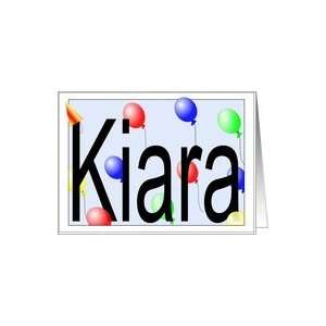  Kiaras Birthday Invitation, Party Balloons Card Toys 