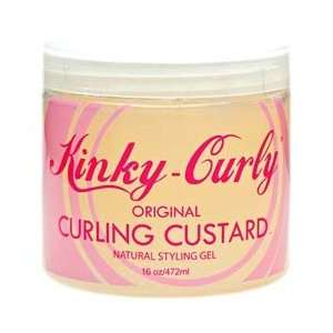  Kinky Curly Curling Custard 16 oz Beauty