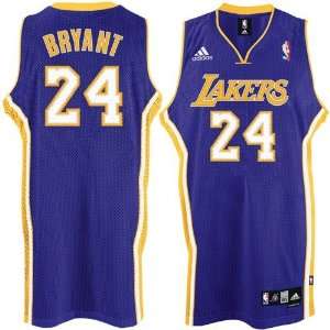 Kobe Bryant #24 Los Angeles Lakers Swingman NBA Jersey Purple Size XXL